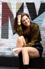 EMILY DIDONATO on the Set of a Maybelline Photoshoot in New York 04/06/2018