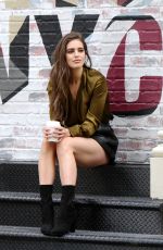 EMILY DIDONATO on the Set of a Maybelline Photoshoot in New York 04/06/2018