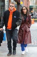 EMILY RATAJKOWSKI and Sebastian Bear-McClard Out in New York 04/07/2018
