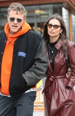 EMILY RATAJKOWSKI and Sebastian Bear-McClard Out in New York 04/07/2018