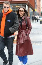 EMILY RATAJKOWSKI and Sebastian Bear-McClard Out in New York 04/07/2018
