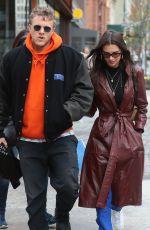 EMILY RATAJKOWSKI and Sebastian Bear-McClard Out in New York 04/07/2018