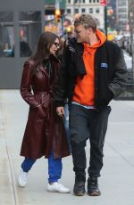 EMILY RATAJKOWSKI and Sebastian Bear-McClard Out in New York 04/07/2018