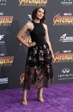 EMMA LAHANA at Avengers: Infinity War Premiere in Los Angeles 04/23/2018