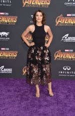 EMMA LAHANA at Avengers: Infinity War Premiere in Los Angeles 04/23/2018