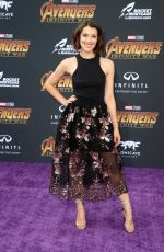EMMA LAHANA at Avengers: Infinity War Premiere in Los Angeles 04/23/2018