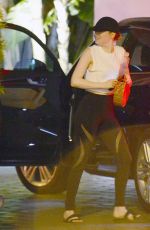 EMMA ROBERTS Out and About in Los Angeles 04/25/2018