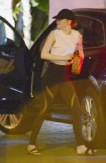 EMMA ROBERTS Out and About in Los Angeles 04/25/2018