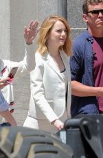 EMMA STONE Out and About in Los Angeles 04/28/2018