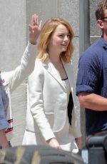 EMMA STONE Out and About in Los Angeles 04/28/2018
