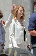 EMMA STONE Out and About in Los Angeles 04/28/2018
