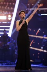 EMMA WILLIS at The Voice UK Show in London 03/31/2018