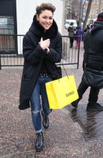 EMMA WILLIS Leaves ITV Studio in London 04/04/2018