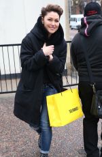 EMMA WILLIS Leaves ITV Studio in London 04/04/2018
