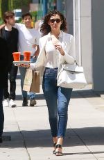 EMMY ROSSUM in Jeans Out in Beverly Hills 04/27/2018
