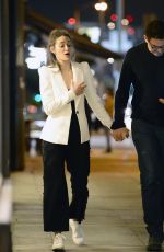 EMMY ROSSUM Night Out in Los Angeles 04/19/2018