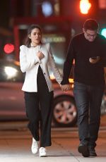 EMMY ROSSUM Night Out in Los Angeles 04/19/2018