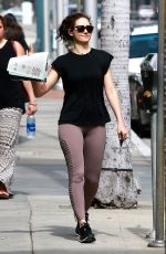 EMMY ROSSUM Out and About in Beverly Hills 04/01/2018