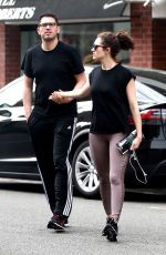 EMMY ROSSUM Out and About in Beverly Hills 04/01/2018