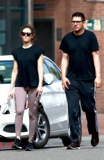 EMMY ROSSUM Out and About in Beverly Hills 04/01/2018