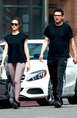 EMMY ROSSUM Out and About in Beverly Hills 04/01/2018