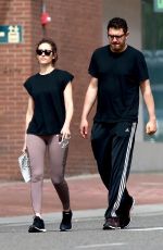 EMMY ROSSUM Out and About in Beverly Hills 04/01/2018