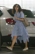 EMMY ROSSUM Out and About in Beverly Hills 04/09/2018
