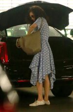 EMMY ROSSUM Out and About in Beverly Hills 04/09/2018