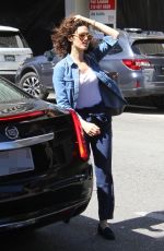 EMMY ROSSUM Out and About in Beverly Hills 04/16/2018