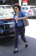 EMMY ROSSUM Out and About in Beverly Hills 04/16/2018