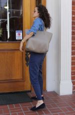 EMMY ROSSUM Out and About in Beverly Hills 04/16/2018