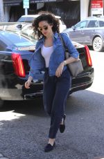 EMMY ROSSUM Out and About in Beverly Hills 04/16/2018