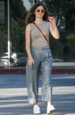 EMMY ROSSUM Out and About in Los Angeles 04/24/2018
