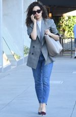 EMMY ROSSUM Out and About in Los Angeles 04/26/2018