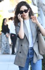 EMMY ROSSUM Out and About in Los Angeles 04/26/2018