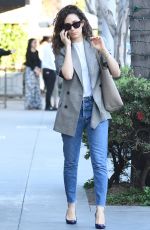 EMMY ROSSUM Out and About in Los Angeles 04/26/2018