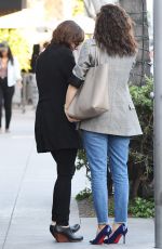 EMMY ROSSUM Out and About in Los Angeles 04/26/2018