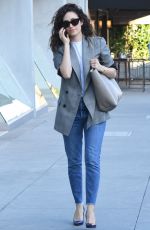EMMY ROSSUM Out and About in Los Angeles 04/26/2018