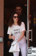 EMMY ROSSUM Out for Lunch in Beverly Hills 04/29/2018