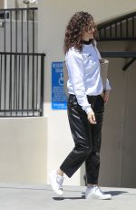 EMMY ROSSUM Out in Beverly Hills 04/20/2018