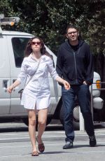 EMMY ROSSUM Out in Los Angeles 04/09/2018