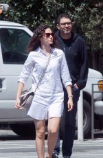 EMMY ROSSUM Out in Los Angeles 04/09/2018