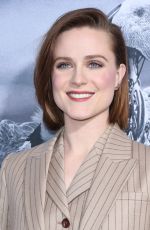EVAN RACHEL WOOD at Westworld Season 2 Premiere in Los Angeles 04/16/2018