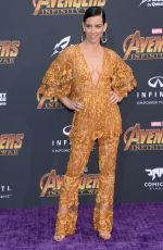 EVANGELINE LILLY at Avengers: Infinity War Premiere in Los Angeles 04/23/2018