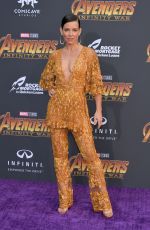 EVANGELINE LILLY at Avengers: Infinity War Premiere in Los Angeles 04/23/2018