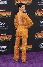 EVANGELINE LILLY at Avengers: Infinity War Premiere in Los Angeles 04/23/2018