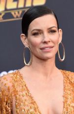 EVANGELINE LILLY at Avengers: Infinity War Premiere in Los Angeles 04/23/2018