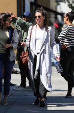 EVANGELINE LILLY Out and About in Hollywood 04/19/2018