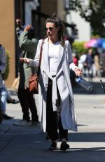 EVANGELINE LILLY Out and About in Hollywood 04/19/2018