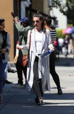EVANGELINE LILLY Out and About in Hollywood 04/19/2018